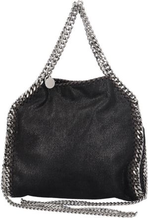 Stella McCartney Stella Mccartney Black Polyester Shoulder Bag Tote Bag (Pre-Owned)