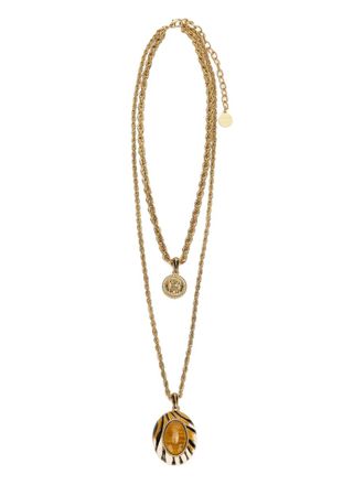 Roberto Cavalli pendant necklace - Gold