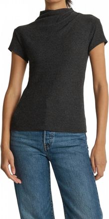 Nation Ltd Katie Short Sleeve Top In Black