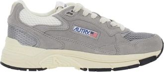 Autry Hyperway Low - Dames - Sneakers - Grijs - 37 EU - Katoen - Schoenen