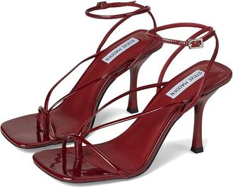 Steve Madden Annie Womens Shoes Wine Patent : 8 M