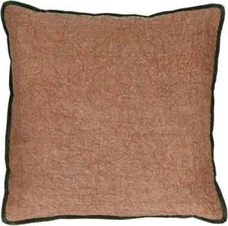 POMAX Coj&iacute;n de algod&oacute;n melocot&oacute;n 45X45