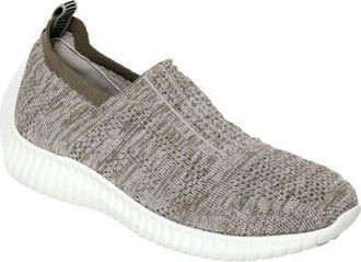 David Tate Melrose Stretch Knit Sneaker in Taupe at Nordstrom, Size 7.5