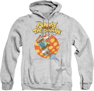 Gildan Pinky And The Brain Soda Adult Pull Over Hoodie / Hooded Sweatshirt