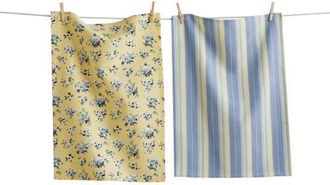 Tag Yellow Floral Bouquet Dt S/2 Yellow Multi Cotton Everyday at Nordstrom