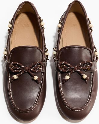 H&M Bootsschuhe - Beige