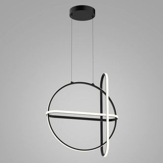 Netlighting Modern LED Hanging Pendant Black Warm White 3000K 2000lm Dimmable