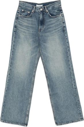 Low Classic Faded Wide-leg Jeans