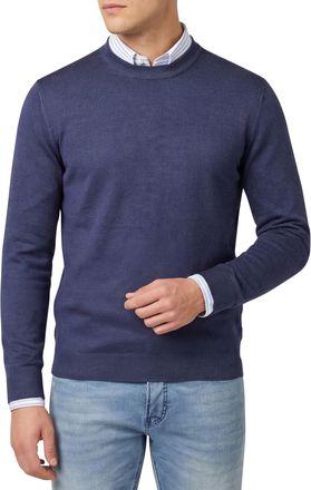 Thomas Maine trui Thomas Maine blauw normale fit