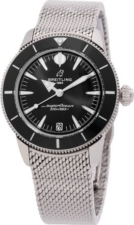 Breitling Pre-owned Breitling Superocean Automatic Black Dial Mens Watch AB3111241B1A1