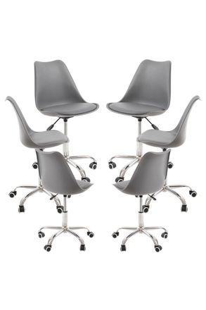 Regalos Miguel Regalos Miguel - Packs Sillas - Pack 6 Sillas Neo - Gris