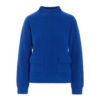 Bitte Kai Rand Elegante maglione in maglia con tasche - - Knitwear - Donna - Blu - 2XL