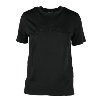 Diesel Dames, Tops, Zwart, Maat: XS Katoen