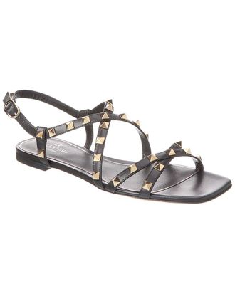 Valentino Rockstud Leather Sandal