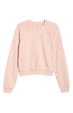 Lunya Silksweats Reversible Sweatshirt in Delicate Pink at Nordstrom, Size X-Large