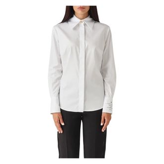 Elisabetta Franchi Mujer, Blusas y Camisas, Blanco, Talla: S