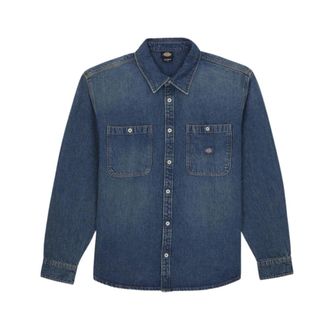 Dickies Heren, Jassen, Blauw, Maat: M Denim