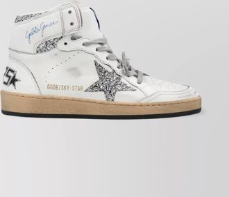 Golden Goose worn star high top sneakers