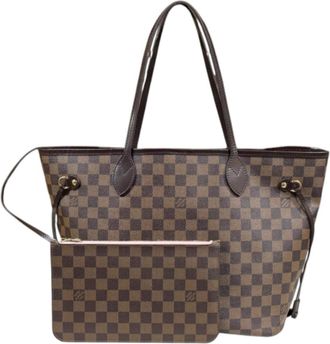 Louis Vuitton Brown Rose Ballerine Damier Canvas Tote Bag (Pre-Owned)