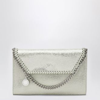 Stella McCartney Falabella wallet-on-chain in light lime green