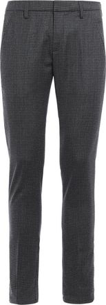 Dondup Heren, Broeken, Grijs, Maat: W31 Wol