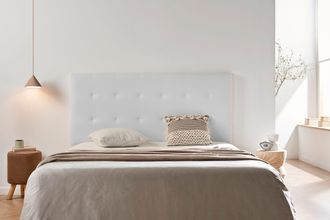Moonia Cabecero Tapizado Astoria Polipiel 220x120x8 Cm - Moonia