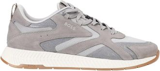 HUGO BOSS Hugo Low-Top Sneaker - Titanium Runner Sneakers - Gr. 44 (EU) - in Grau - für Damen