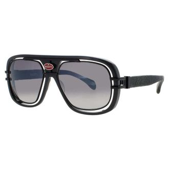 Bugatti Mens Grey Rectangular Sunglasses 07GRYBK