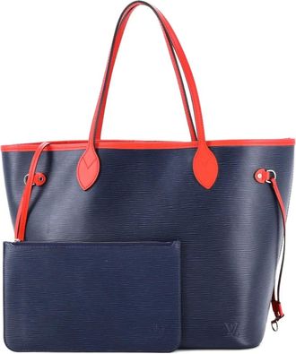 Louis Vuitton Neverfull Epi Leather MM tote bag - Blu