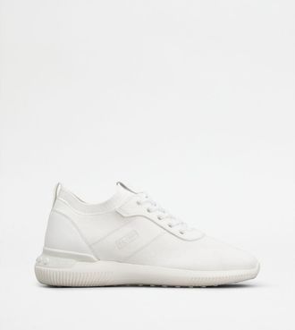 Tod's No_Code Knit in Technical Fabric and Leather