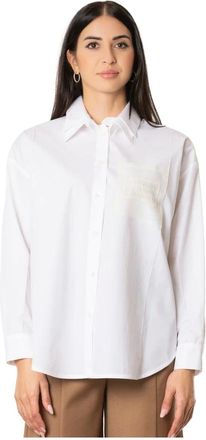Simona Corsellini Camicia Fitted - - Blouses & Shirts - Donna - Bianco - M