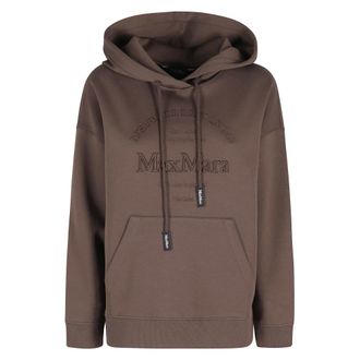 Max Mara Hoodies, female, Brown, Size: XS Andrea Sweatshirt