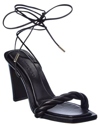 Jimmy Choo London Diosa 85 Leather Sandal