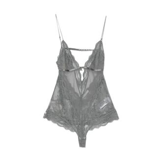 Patrizia Pepe Mujer, Camisetas, Gris, Talla: S