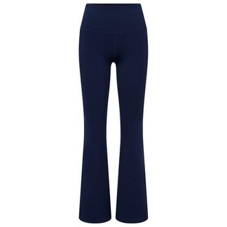 Hey Honey High-Waist Leggings Flared Always Dressed Trainingshose f&uuml;r Damen | blau