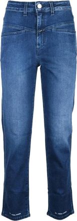 Closed Jeans - Dames - Slim Fit Jeans - Blauw - W25 - Katoen - Jeans