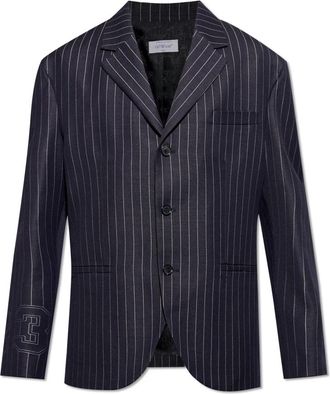 Off-white Wollen Blazer - Heren - Blazers - Blauw - M - Wol - Jassen