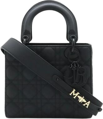 Dior Pre-owned Vintage Handtas - Dames - Vintage Handtas - Zwart - ONE Size - Leer - Vintage