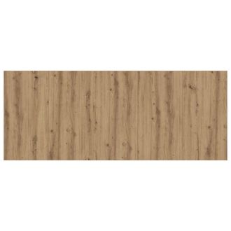 Berkfield Home Stylish Bed Headboard Artisan Oak 200x1.5x80 cm Engineered Wood in Brown