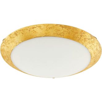 Eglo Eglo - Plafoniera Classico Montenovo Acciaio Bianco 3 Luci Led Integrato 7,3W
