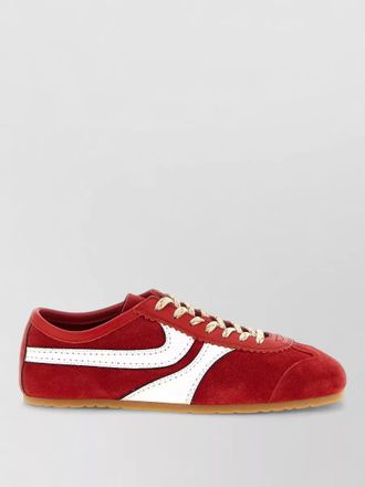 Dries Van Noten leather low-top sneakers