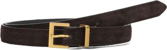 Notre-V Bruine Su&egrave;de Riem Tulia Stijl - Dames - Riemen - Bruin - 105 CM - Su&egrave;de - Accessoires
