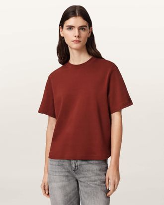 AllSaints Lisa Boxy Crew Neck T-Shirt