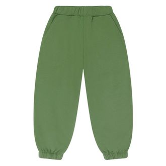 Etro Branded Joggers - male - Etro - Sweatpants - Green - 10 Y - Kids