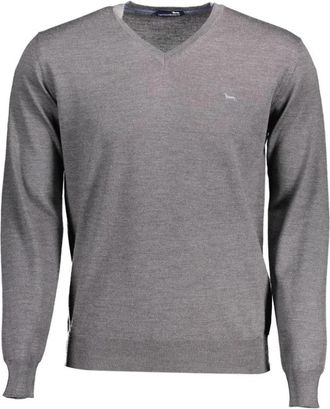 Harmont & Blaine V-neck Truien - Heren - V-hals truien - Grijs - 2XL - Truien & Vesten