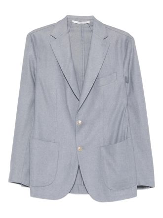 Eleventy Blazer met enkele rij knopen - Blauw