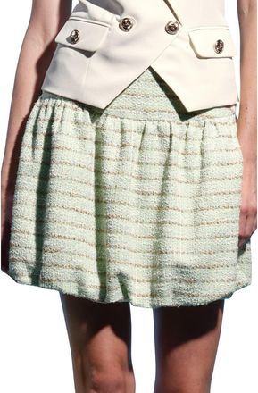 Walter Baker Tia Tweed Bubble Miniskirt in Cabo Tweed at Nordstrom Rack, Size 10