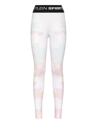 Plein Sport Sport Leggings Camouflage