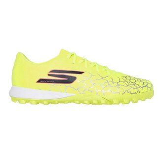 Skechers Voetbalschoenen voor heren met crackle-effect (Geel/zwart)