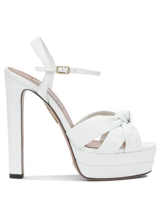 Aquazzura Nina Plateau 130 mm Absatzsandalen